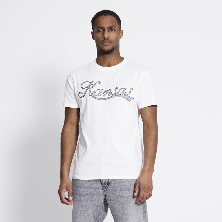 Printed tee "Bill" White 8